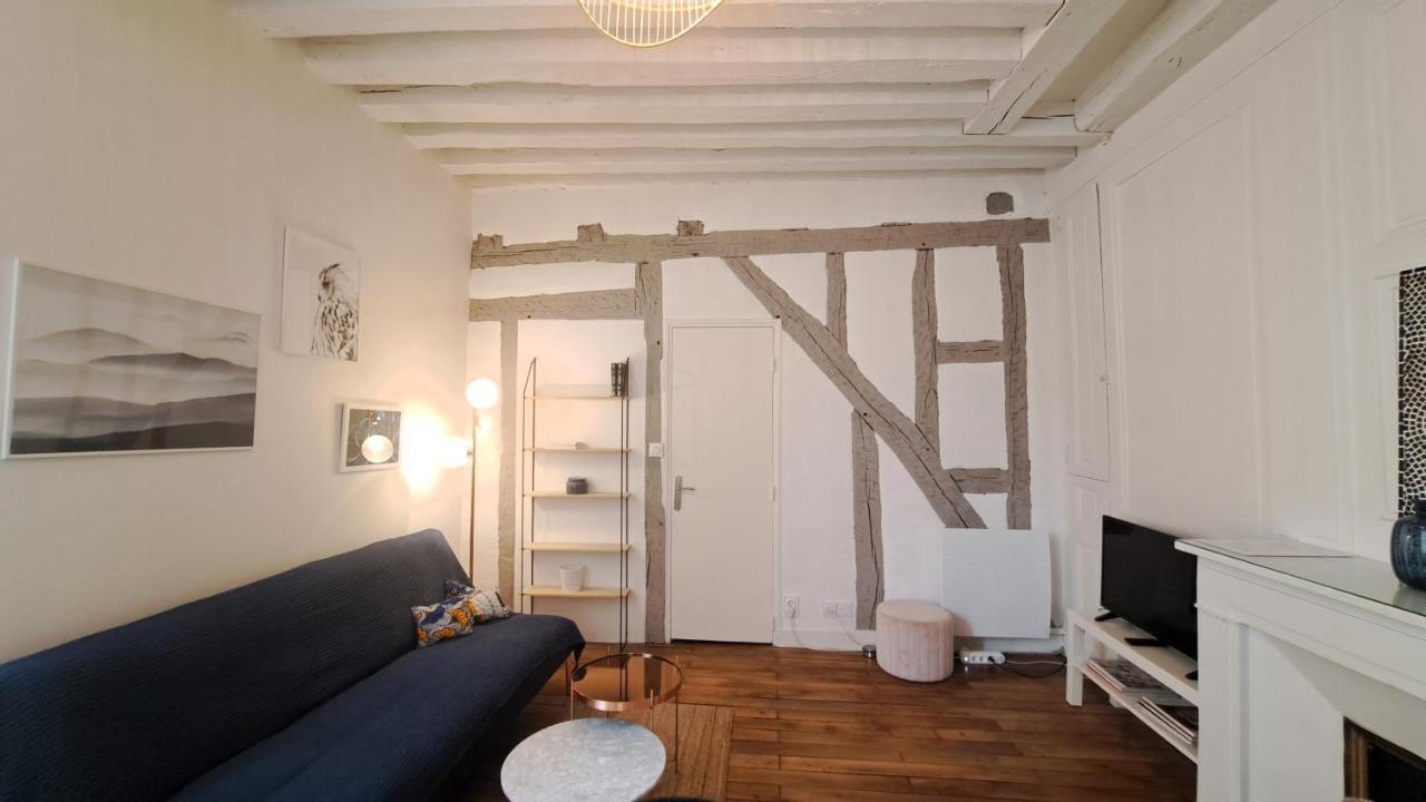 Appartement Centre Vieux Tours Dans Immeuble Historique 3P Eksteriør billede